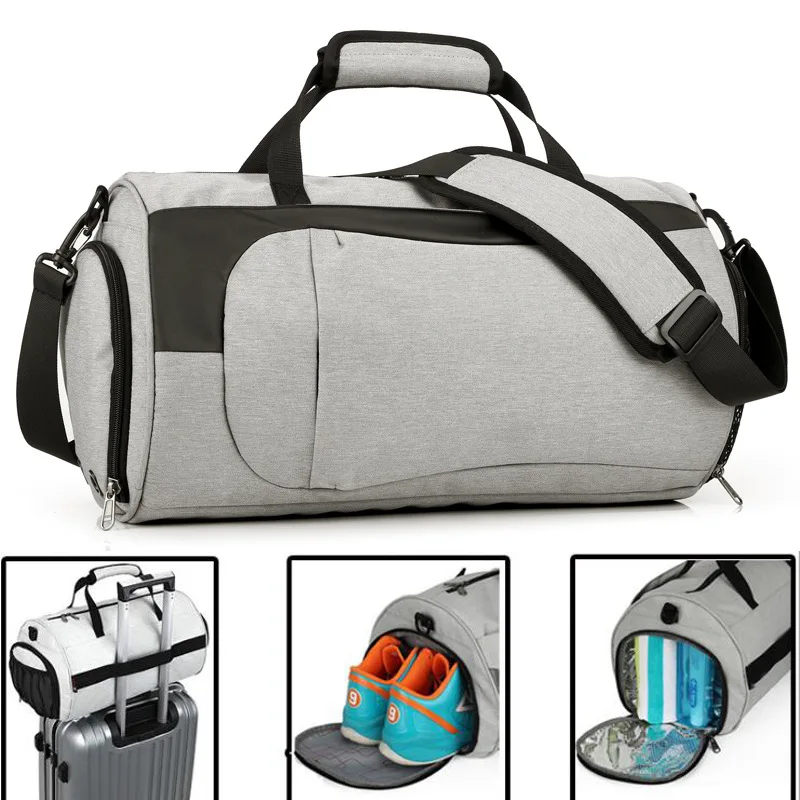 

Portable Storage Bag Overnight Weekend Clothes Shoes Pouch Dry Wet Separation Traveling Luggage Organizer Household Accessories