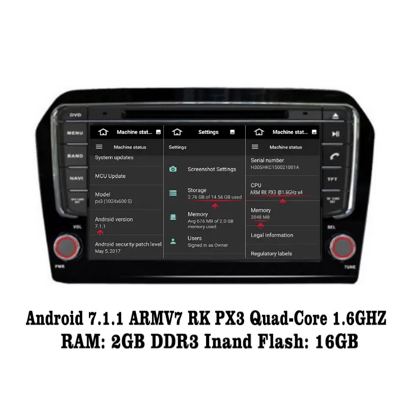Liislee Android 7 1 2G RAM для Volkswagen Jetta автомобильное радио Аудио Видео Мультимедиа DVD плеер