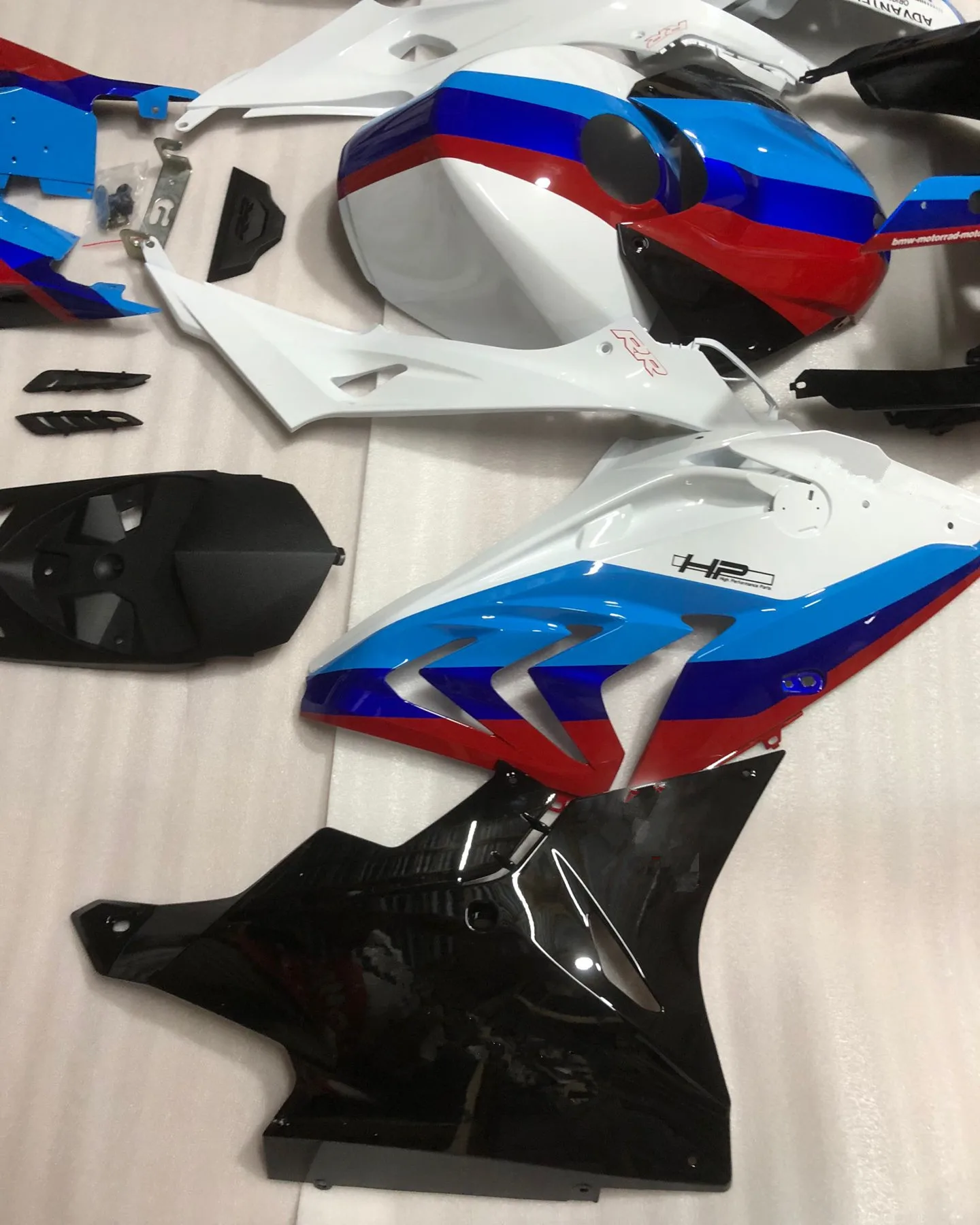 Комплект обтекателей для bmw s1000rr 2017 2018 годов обтекатель из АБС пластика BMW S1000RR 17 18