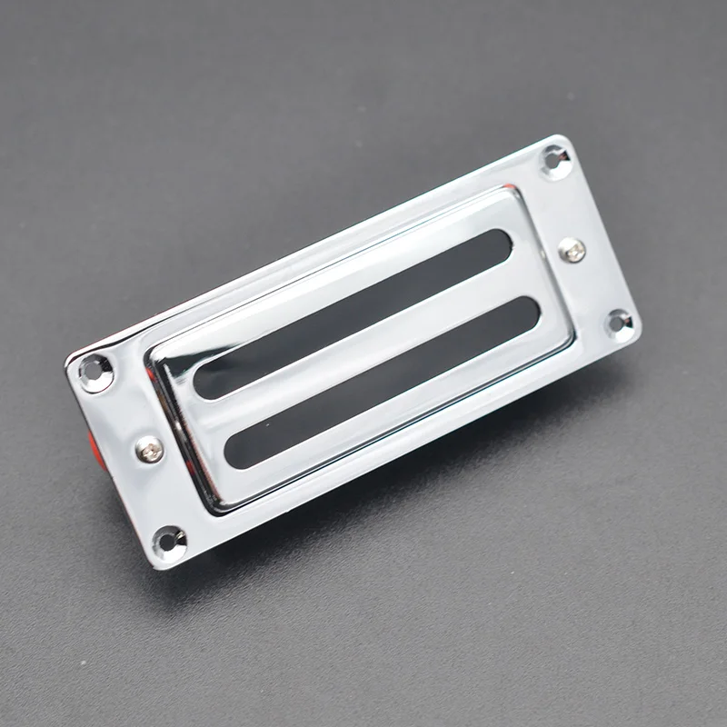 Двухлинейная мини Электрогитара хамбакер звукосниматель для гитары LP Chrome|Детали