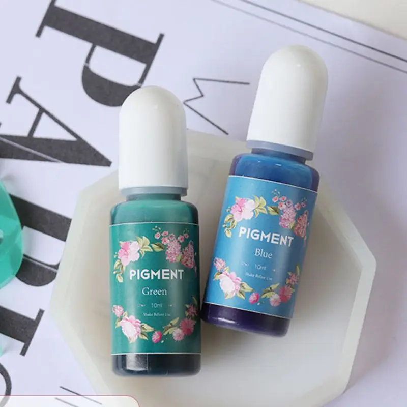 

15 Colors Epoxy Resin Pigment Epoxy Resin Dye Resin Jewelry Making DIY Crafts MXME