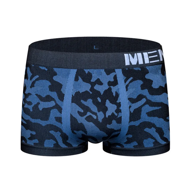 Новинка мужские эластичные трикотажные трусы Бесшовные Прочные мягкие и тонкие