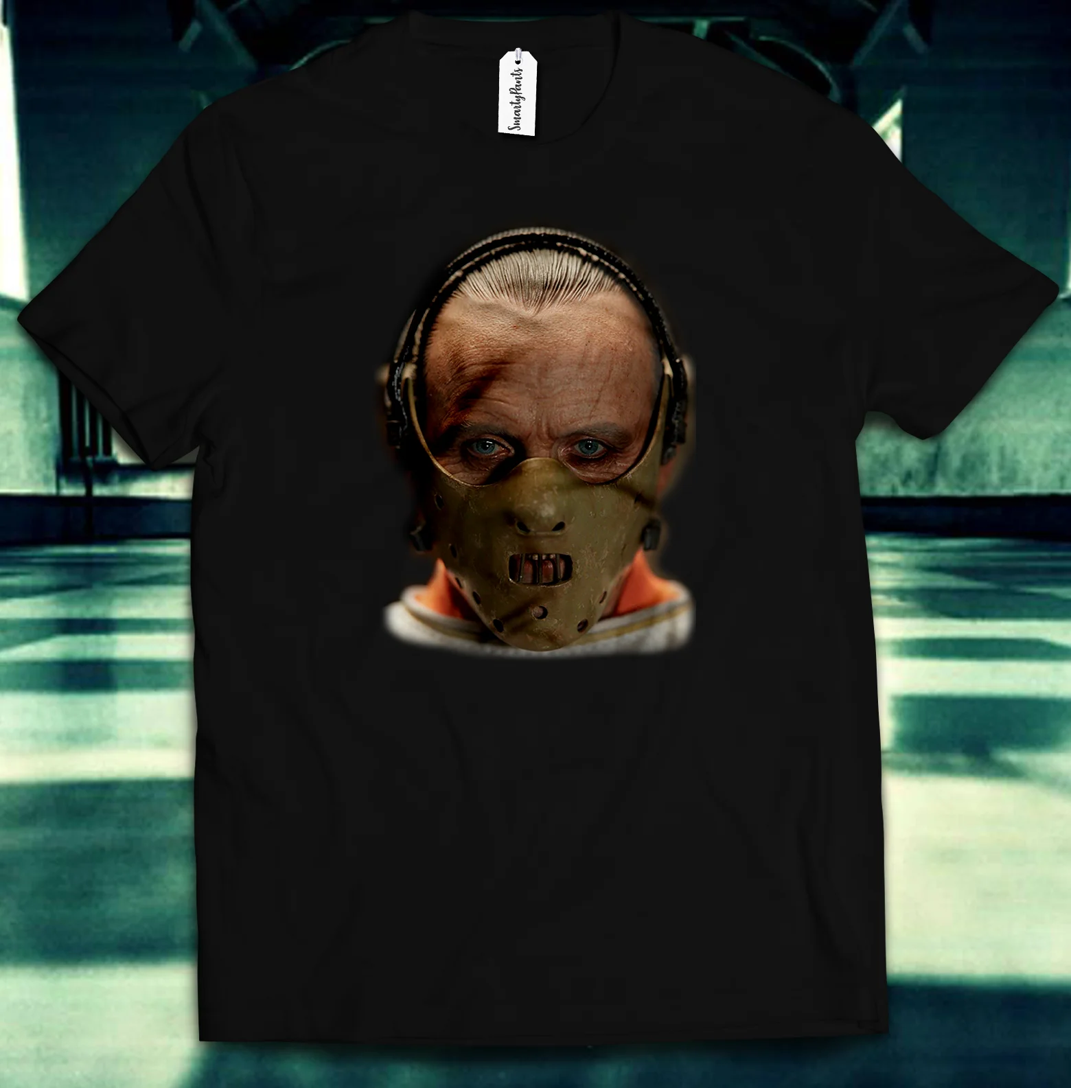 Футболка унисекс Ганнибал Лектер триллер фильмы о фильмах ужасов Рождество дни