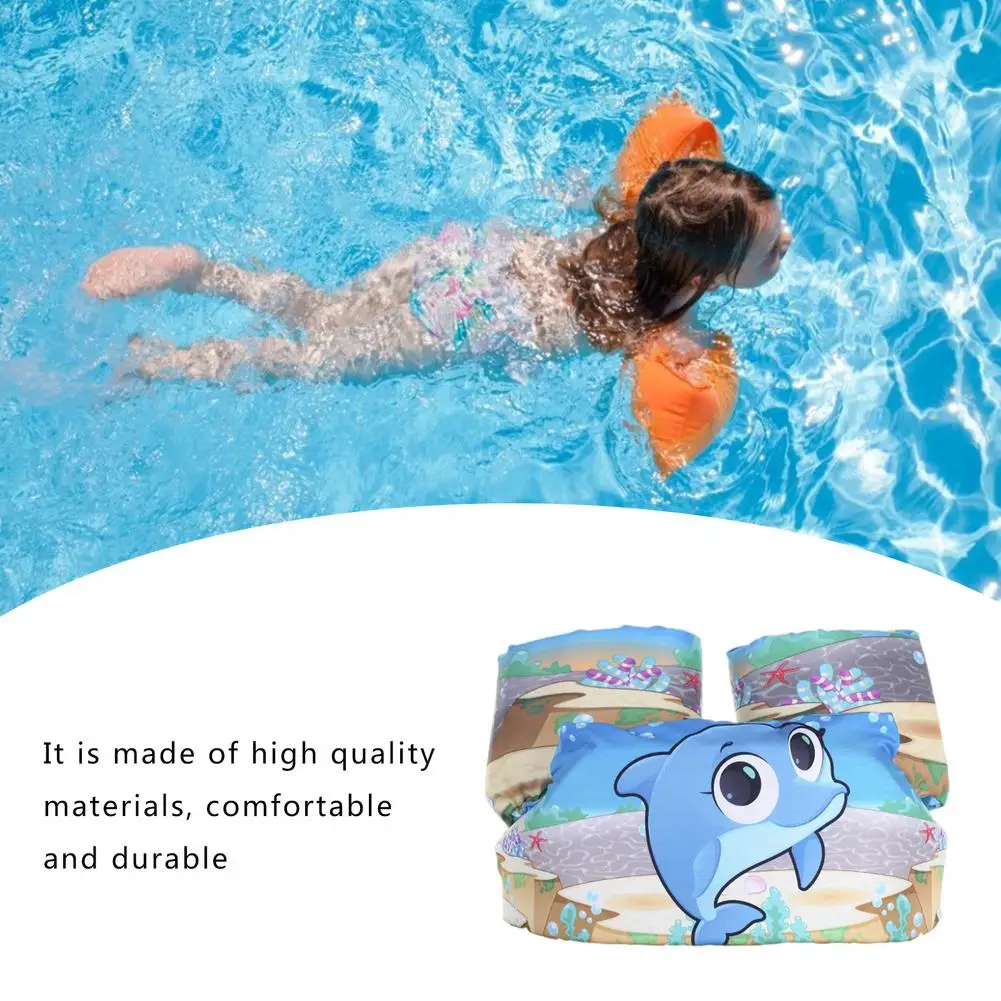 

Children's Swimming Arm Float Rings Baby Float Arm Sleeve Floating Ring Safe Life Jacket Sleeves Durable Air Bag Buoyancy Vest