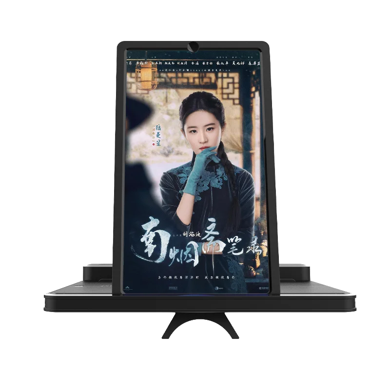 14 inch 10d mobile phone screen magnifier hd video amplifier stand bracket with movie game magnifying folding phone desk holder free global shipping