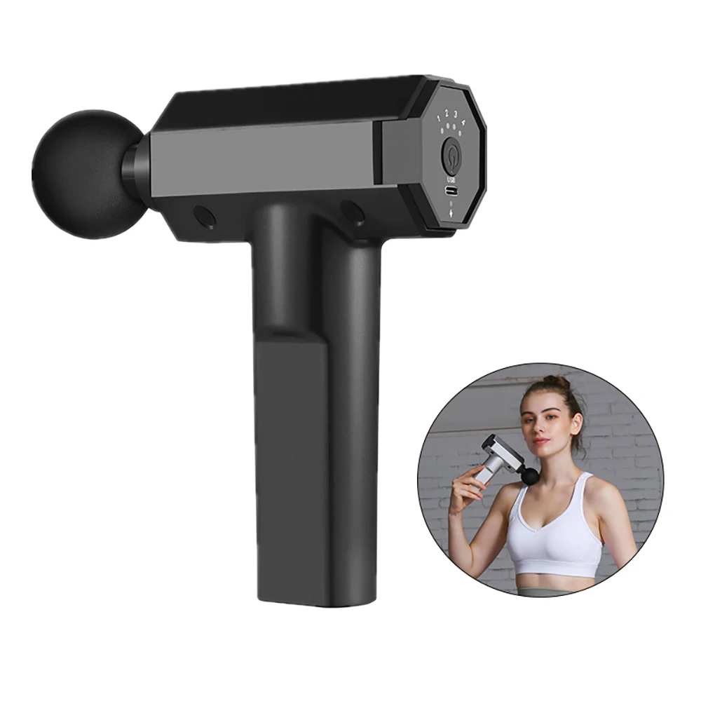 

4-10 Heads Massage Gun Powerful Brushless Motor Fascia Gun Sport Therapy Deep Muscle Pain Exercising Relaxation Massager