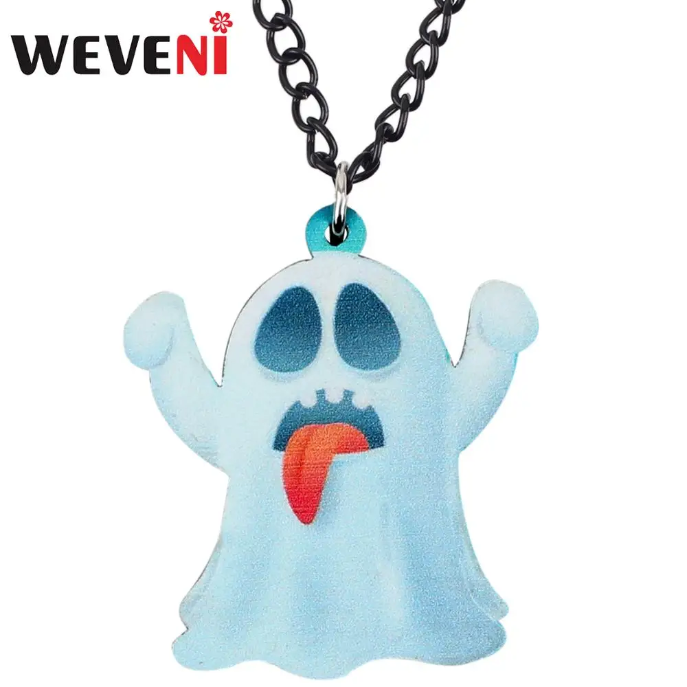 Акриловая подвеска WEVENI для Хэллоуина необычные украшения вечеринки ювелирные