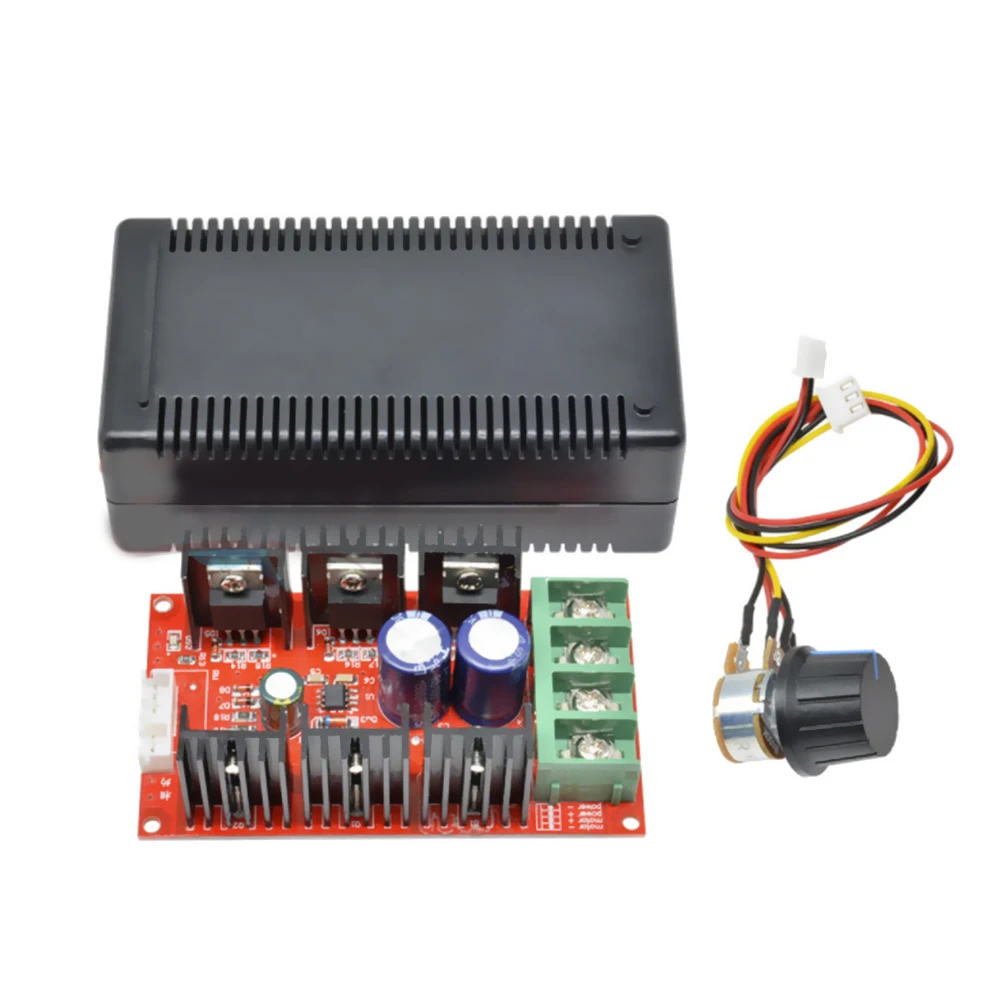 2000W 40A 9-50V  Adjustable PWM DC Motor Speed Controller HHO RC Car Fan Speed Regulator