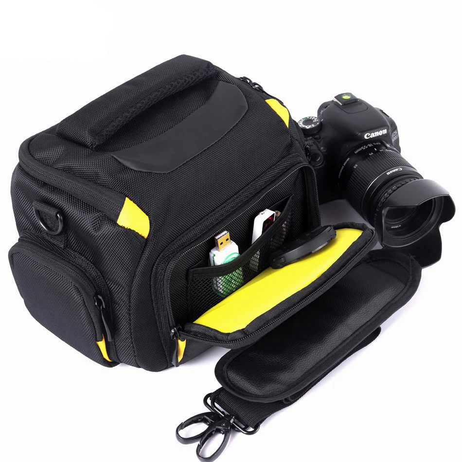 dslr camera bag waterproof case for canon camera backpack nikon d90 bag sony alpha a7m3 a7 ii iii a7r iii a99 a77 a7 a9 a7s2 a58 free global shipping