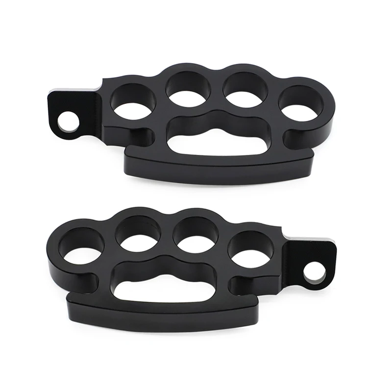 2Pcs Foot Pegs Footrest Front Rear Flying Knuckle Motorcycle Pedal Control for Harley Universal Parts | Автомобили и мотоциклы