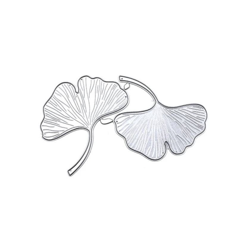 

Ginkgo Biloba Metal Cutting Dies Stencil Scrapbooking DIY Album Stamp Paper Card Embossing Decoration Craft
