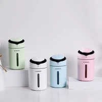 mini air humidifier for home office usb bottle aroma diffuser led light spray mist maker humidification gift