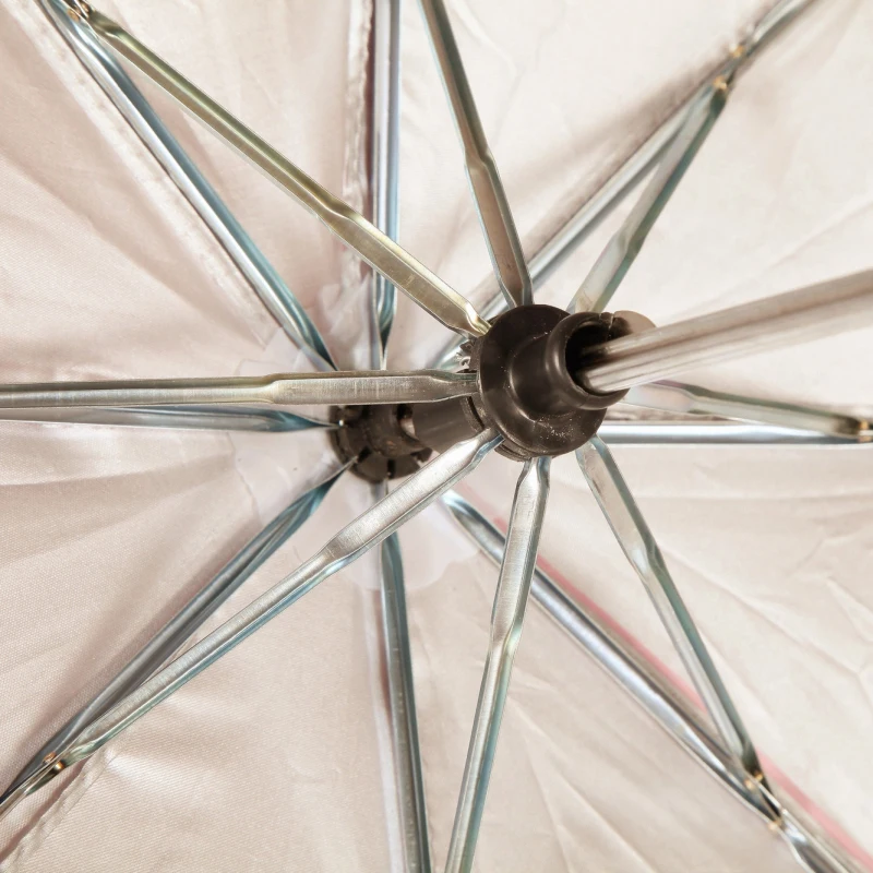 Ветрозащитный тройной складной зонт портативный 8 спиц защита от снега | Дом и сад