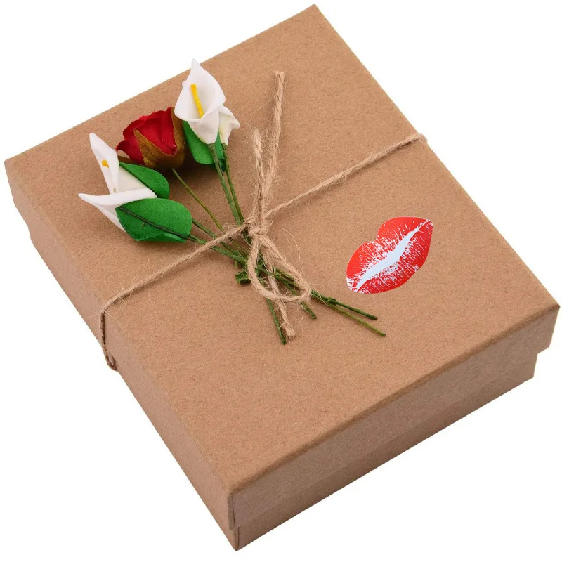

500pc Red Lips Kiss Love Stickers Seal Label Baking DIY Packing Flower Gift Wrapping Seal-Sticker Scrapbooking Love Letter Decor