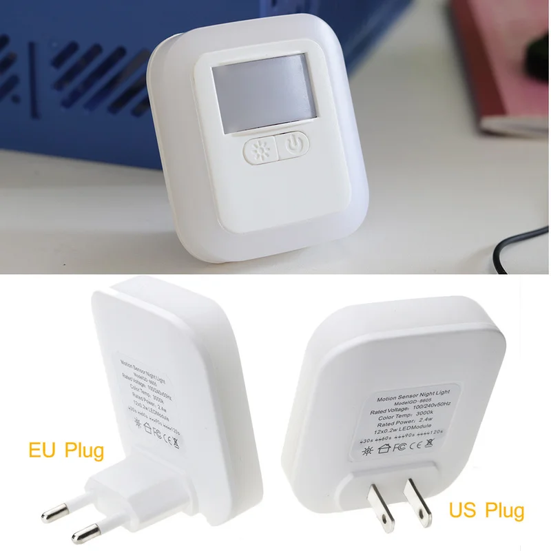 

Plug-in Motion/Light/Sound Sensor LED Night Light Lighting Mini EU US Plug Night Light Lamp for Children Kid Living Room Bedroom