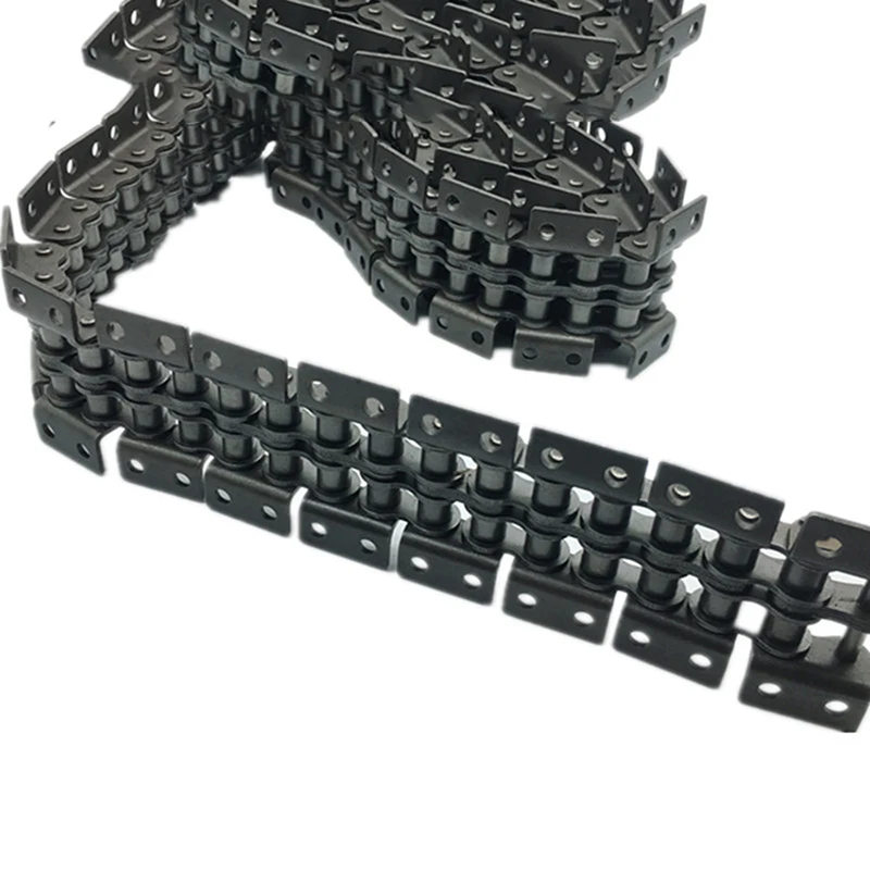 

1.5m Length,08B,10A,12A,16A, Double Rows Double Wings Double Hole Transmission Roller Drive Chain With Attachments
