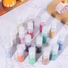 1 бутылка пудры с распылителем бутылка дизайн украшения торта выпечка цветная пыль помадка Макарон шоколад серебряный жемчуг блестящая пудра