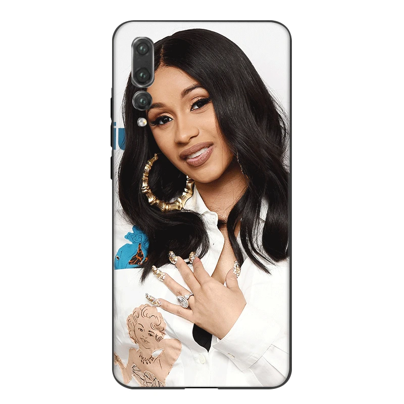 Phone Case Silicone For Honor Note 10 View 20 6A 7A 7C 7X 8 8X 8C 9X 9 Lite Pro Cover Cardi B Goddess DIY Painted Beautiful | Мобильные