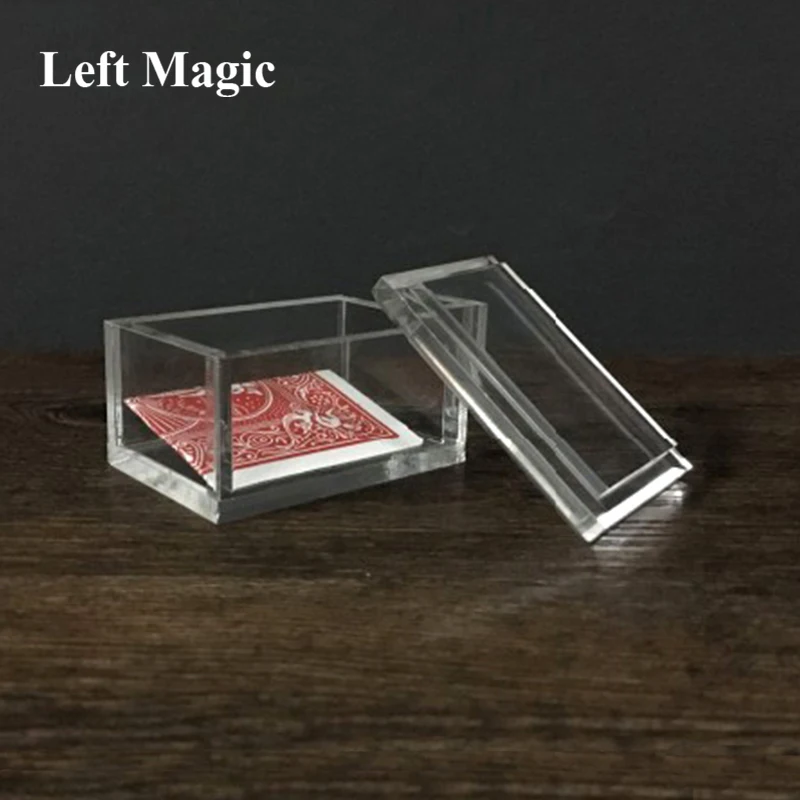 Paragon 3D (DVD и трюк) Magic трюки карта To Clear Box Magician Close Up Illusions Mentalism прозрачная