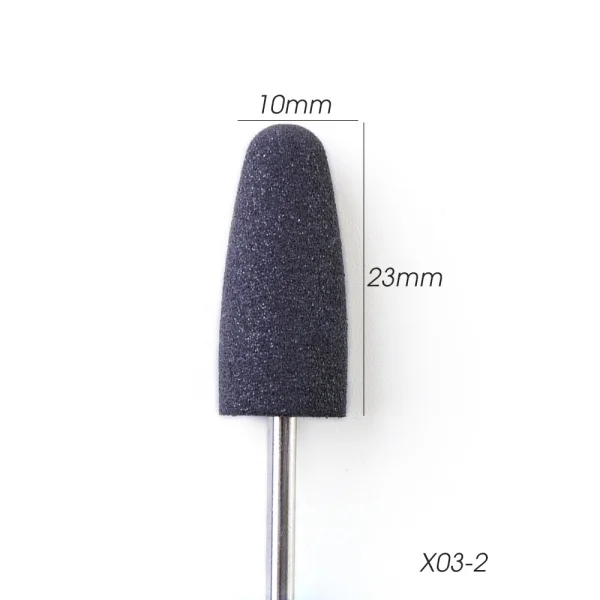 X03-2 Full Beauty Electric Cutter Manicure Nail Drill Silicone Rubber Ceramic Burr Mills Carbide Pedicure Nail Art Accessories CH065-1 - Цвет: X03-2