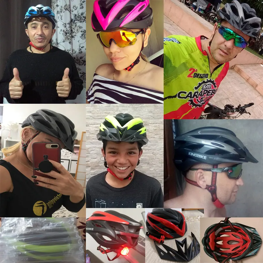 KINGBIKE ультралегкий велосипедный шлем мужской размер 56-60 см velo mtb для шоссейного