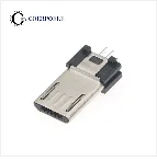 20 шт./партия Micro USB 5 Pin 30V 1.5A разъемы Женский Плоский порт терминал Джек хвост розетка электрическая вилка сварочная проволока адаптер