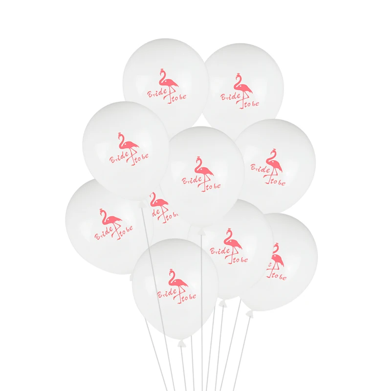 10 шт./лот 12 дюймов Команда Невесты шары из латекса для свадьбы и Помолвки