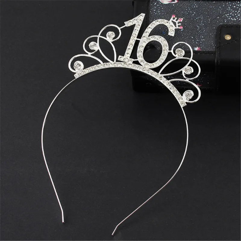 Обруч стразы для волос девочек и взрослых украшение на день рождения мальчишника