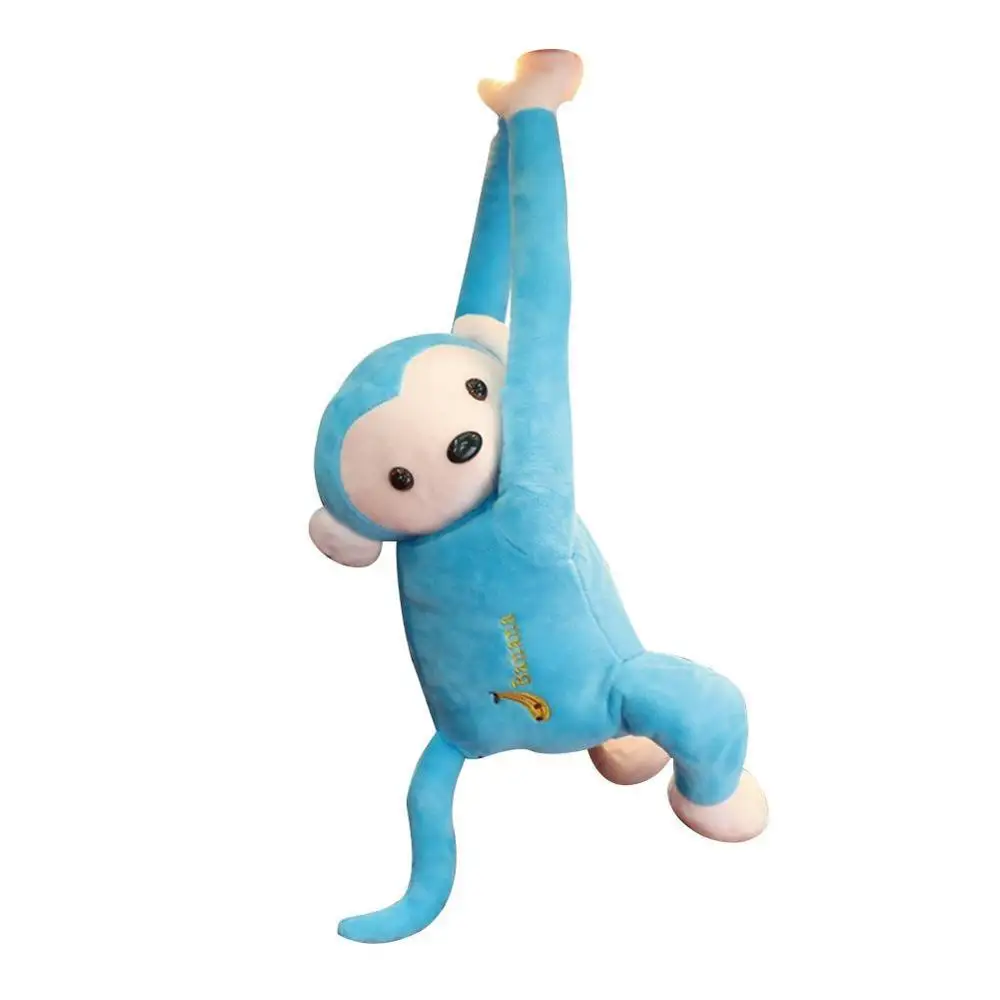 

Creative Cartoon Monkey Home Office Car Tissue Box Holder Portable Hanging Box Box Paper Tissue Paper Napkin Cover D6L5