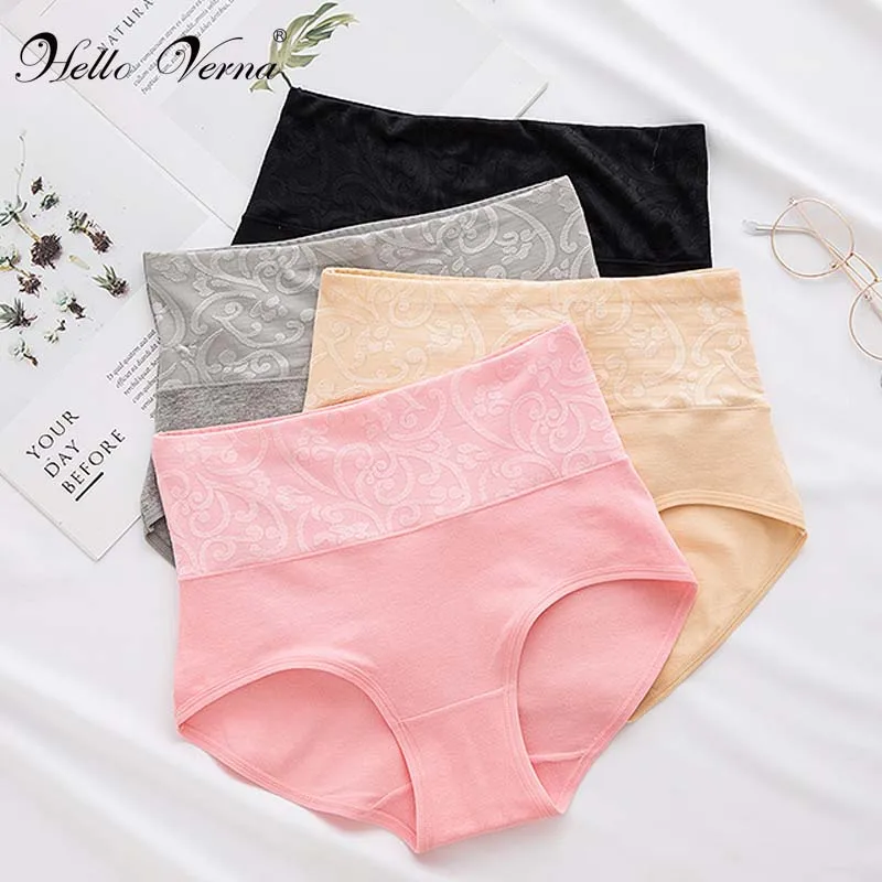 

Cotton Women's Panties Embossed Rose Ladies Underwear Breathable Sexy Pantys High Waist Briefs Women Briefs Lingerie 7 Color