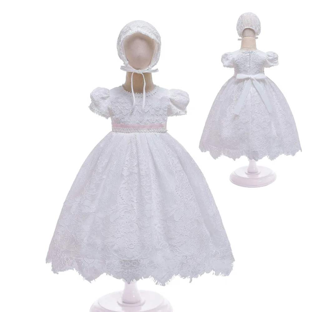 Детские платья для маленьких девочек свадебной вечеринки От 1 до 2 лет платье