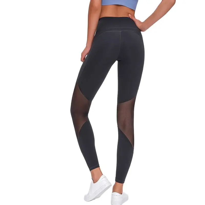 

Mesh Patchwork Push Up Legging Sport Women Quick Drying Breathable Running Tights Woman Leggings Bodycon High Waist Yoga Pants