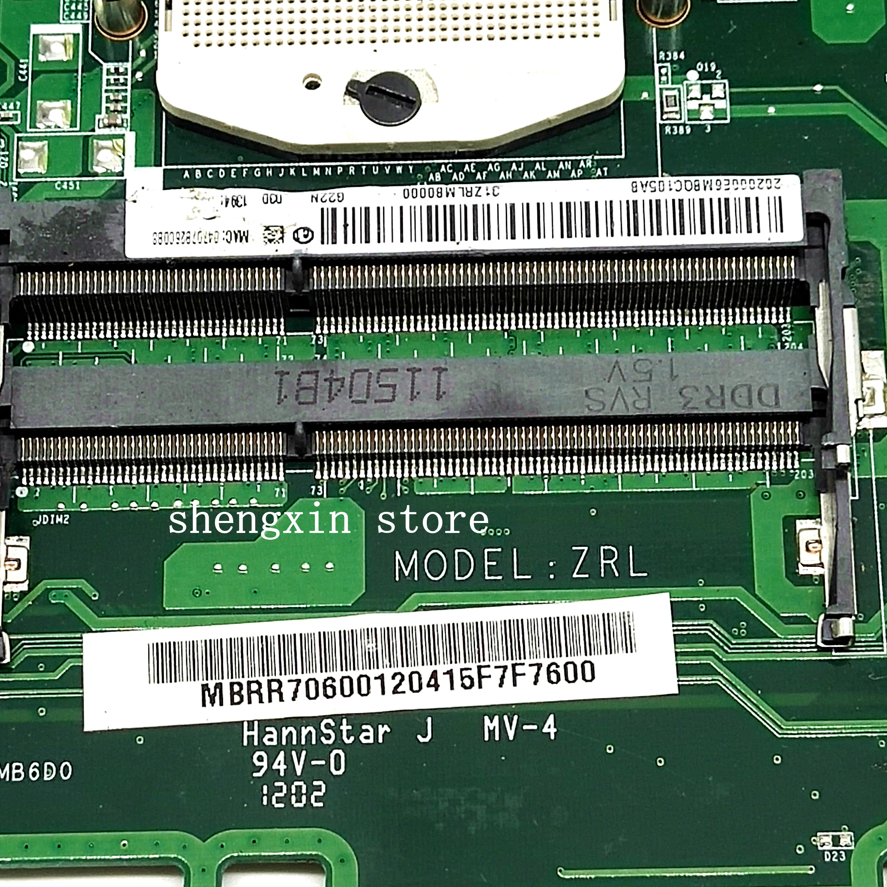 MBRR70600DA0ZRLMB6D0 основная плата для acer aspire 5349 5749 Материнская ноутбука HM65 GM TEST