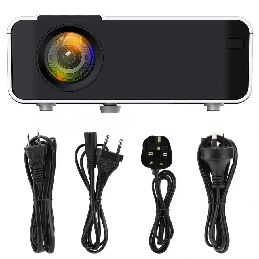 Светодиодный умный проектор 1080P HD изображение 4K Wi Fi Bluetooth домашний кинотеатр 720P