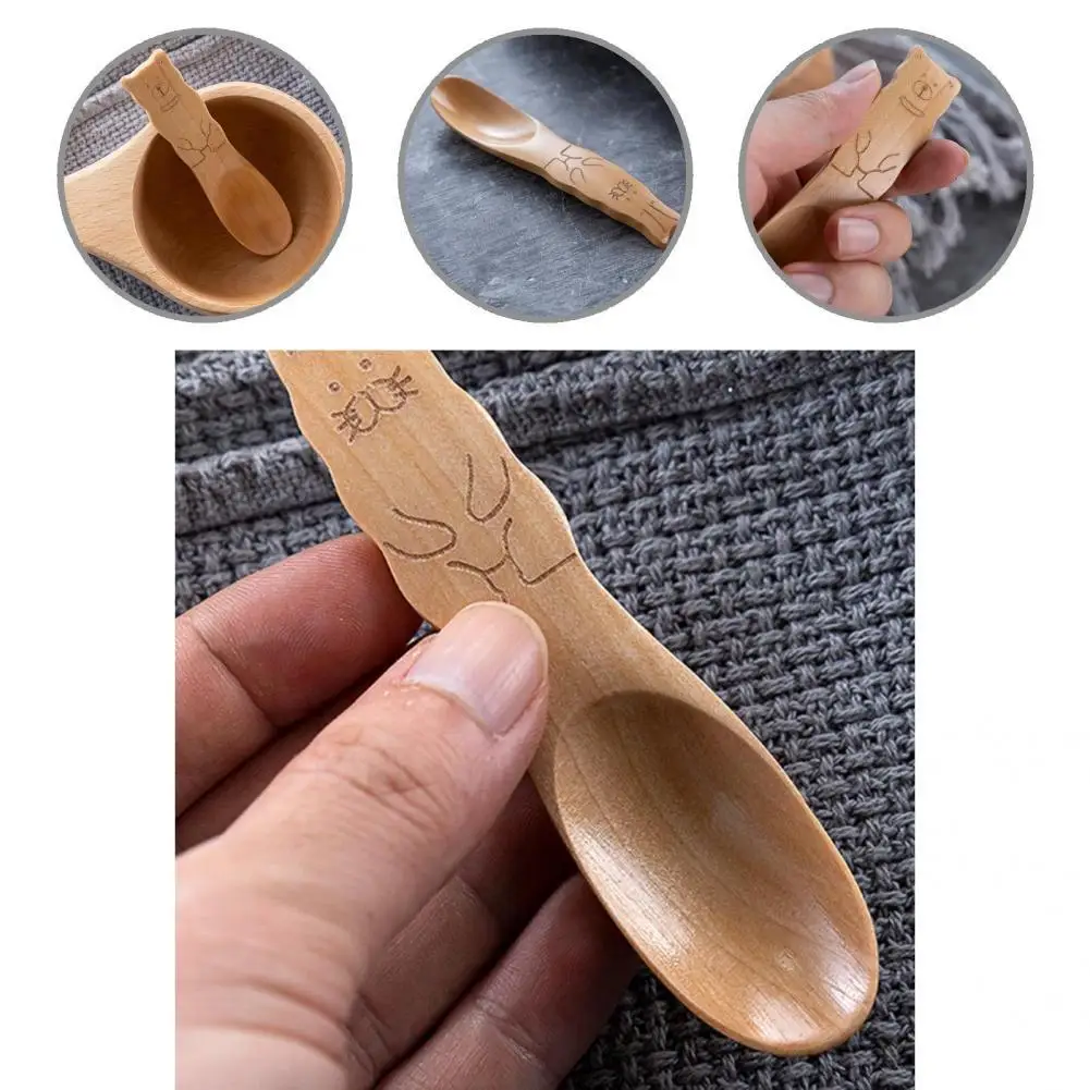 

Eco-friendly Lightweight Coffee Tea Soup Stirring Cartoon Spoon for Home