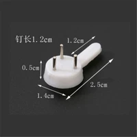 hard picture frame for photos white plastic nail hook hanger wall hooks invisible wall mount photo picture frame 100pcs