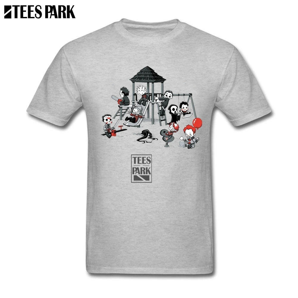 Мужские красивые рубашки в стиле Парк ужасов повседневные футболки на Хэллоуин