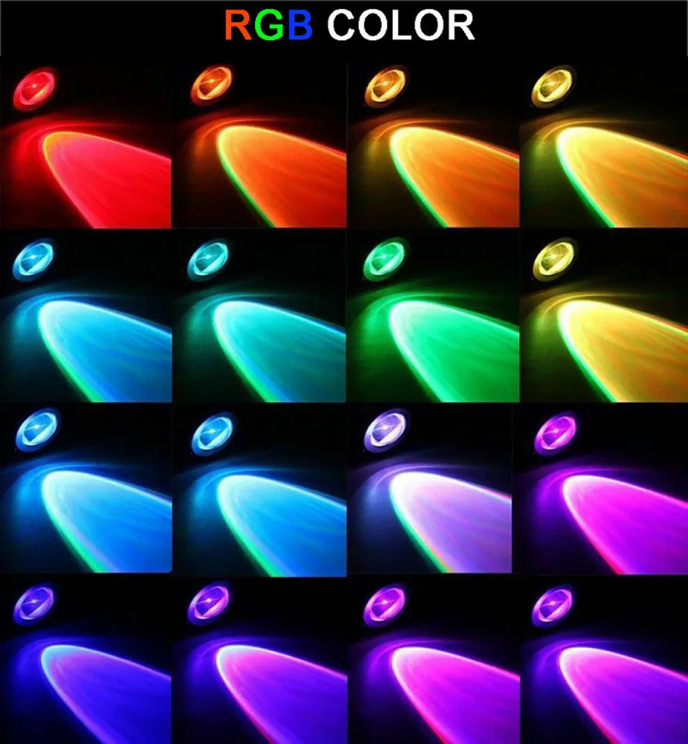 SPLEVISI диммер RGB 10 Вт 12 В Светодиодный прожектор Водонепроницаемый IP65 точечная Светодиодная лампа свет Рождество декор для внутреннее и наружное освещение