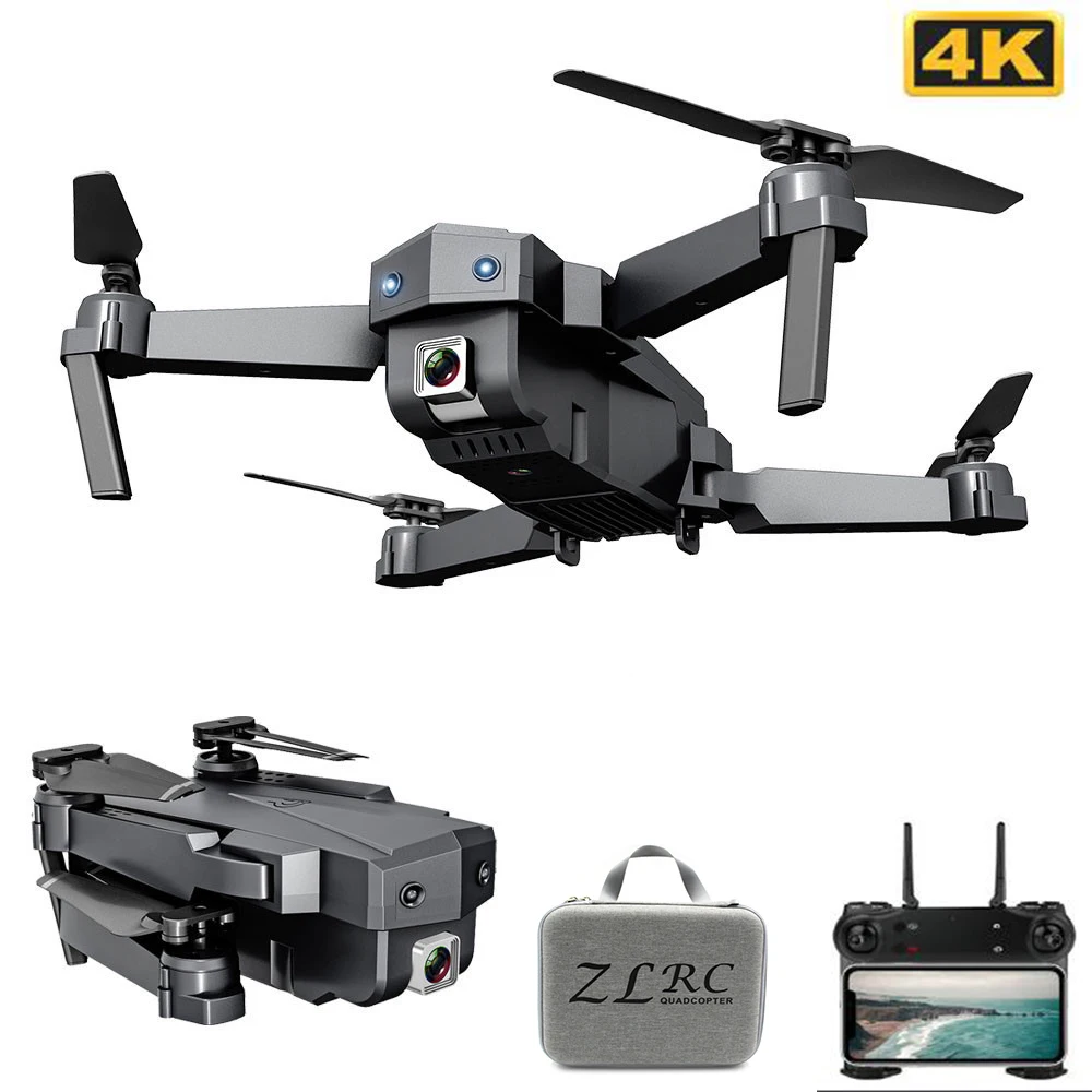 Профессии умный мини Дрон с 4K WI FI 1080P FPV Камера 2 4 ГГц складной Квадрокоптер