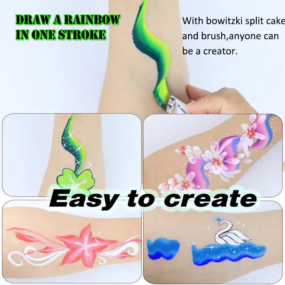 Набор для рисования лица детей и взрослых 12x10 г | Красота здоровье