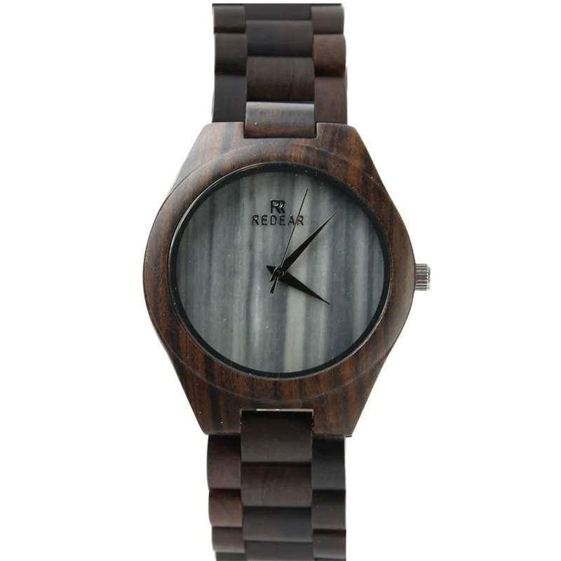

Vintage Men's Watch Hand Polished Sandalwood Health Care Watch Casual Minimalist Men's Quartz Watch 30m Waterproof Men's Gift