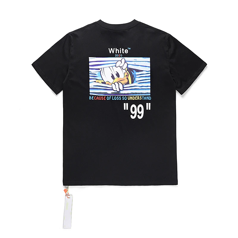 2020 летняя дизайнерская женская и Мужская хлопковая футболка 1:1 качественное