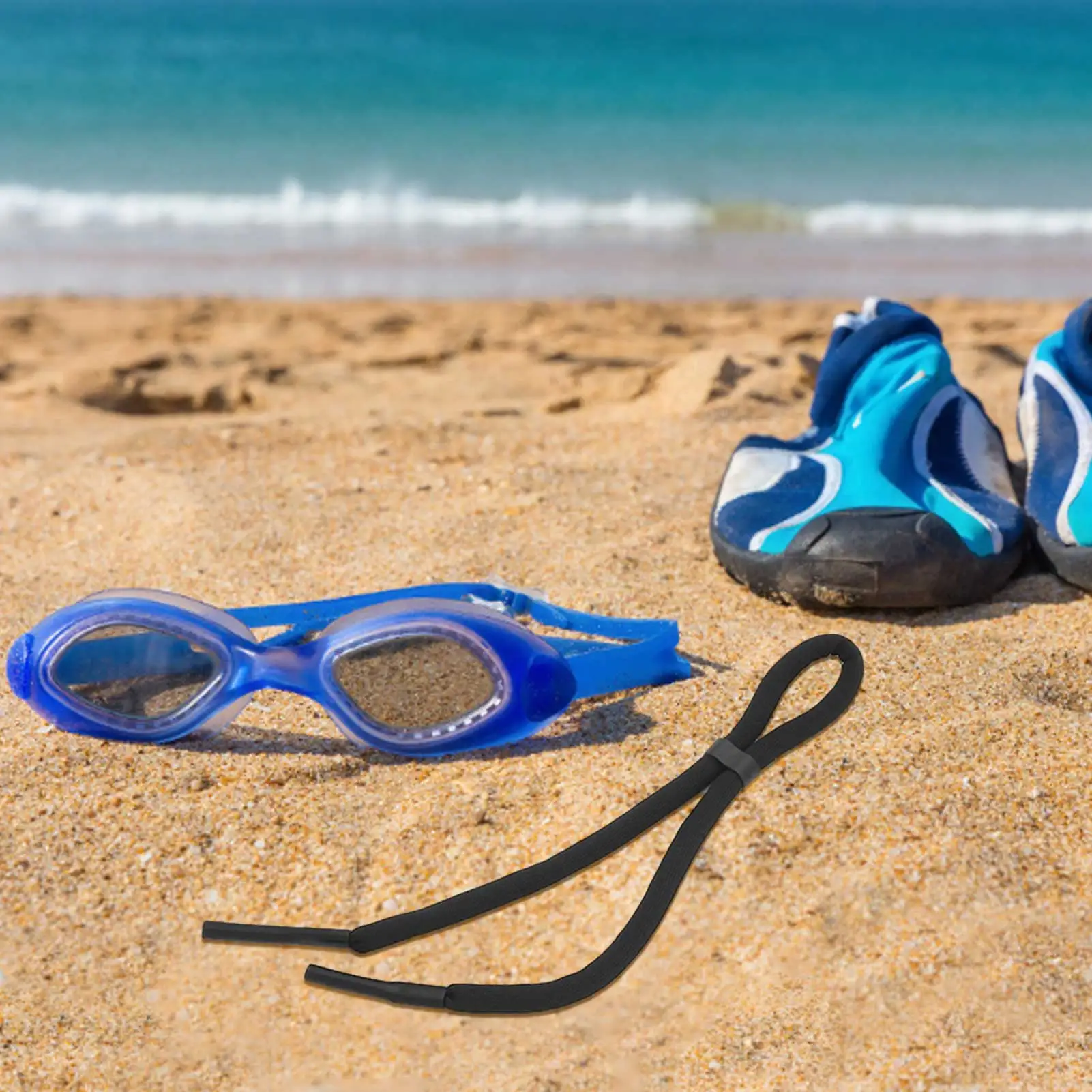 

5PCS Goggles Rope Simple Diving Floating Glasses Lanyard For Goggles Reading Glasses Sunglasses For Outdoor Ball Sports 4 Colors