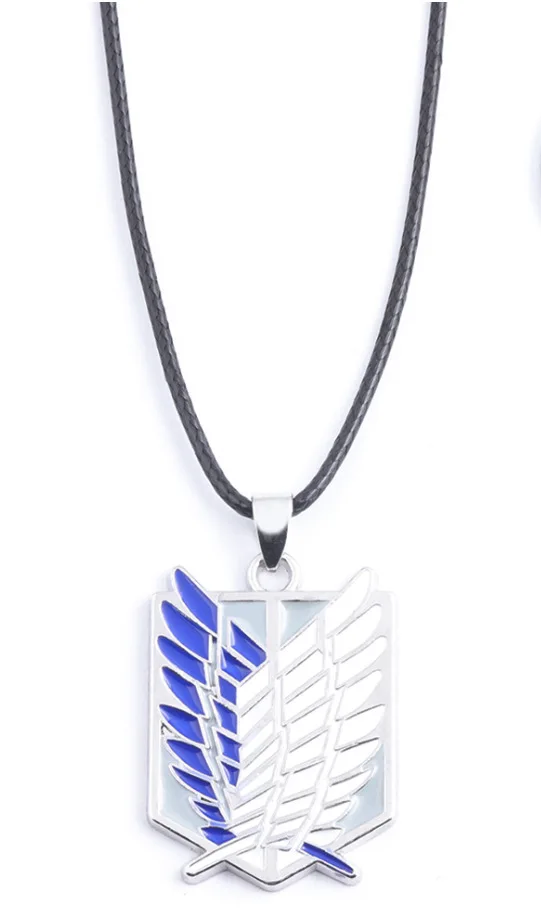 1 шт. Новые аниме "Атака на титанов" серебристого цвета капельные брелоки с гигантским легионным флагом, косплей-брелок для ключей, держатель для автомобиля, фигурки игрушки в подарок.