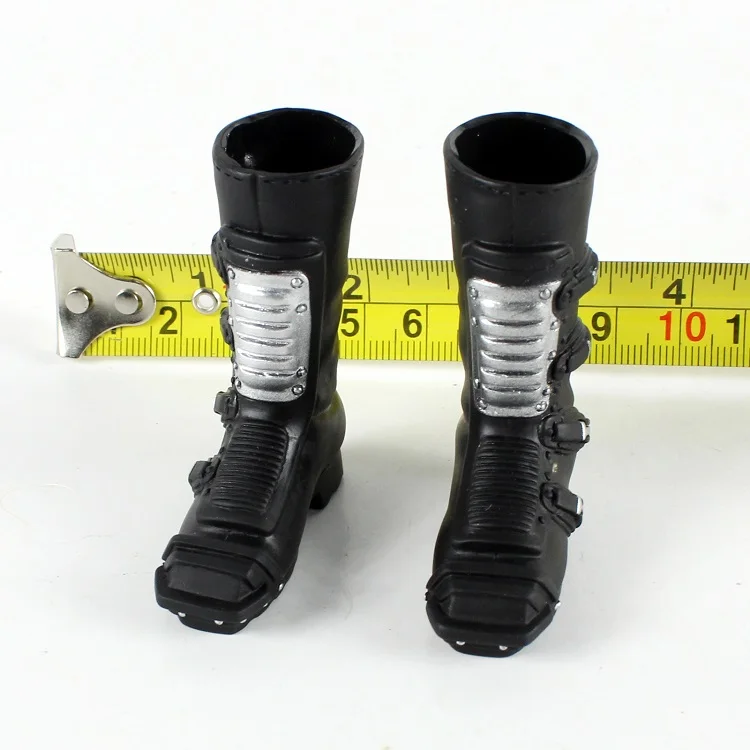 

1/6 Scale Male Black Short Boots Model for 12''Figures Body Accessories