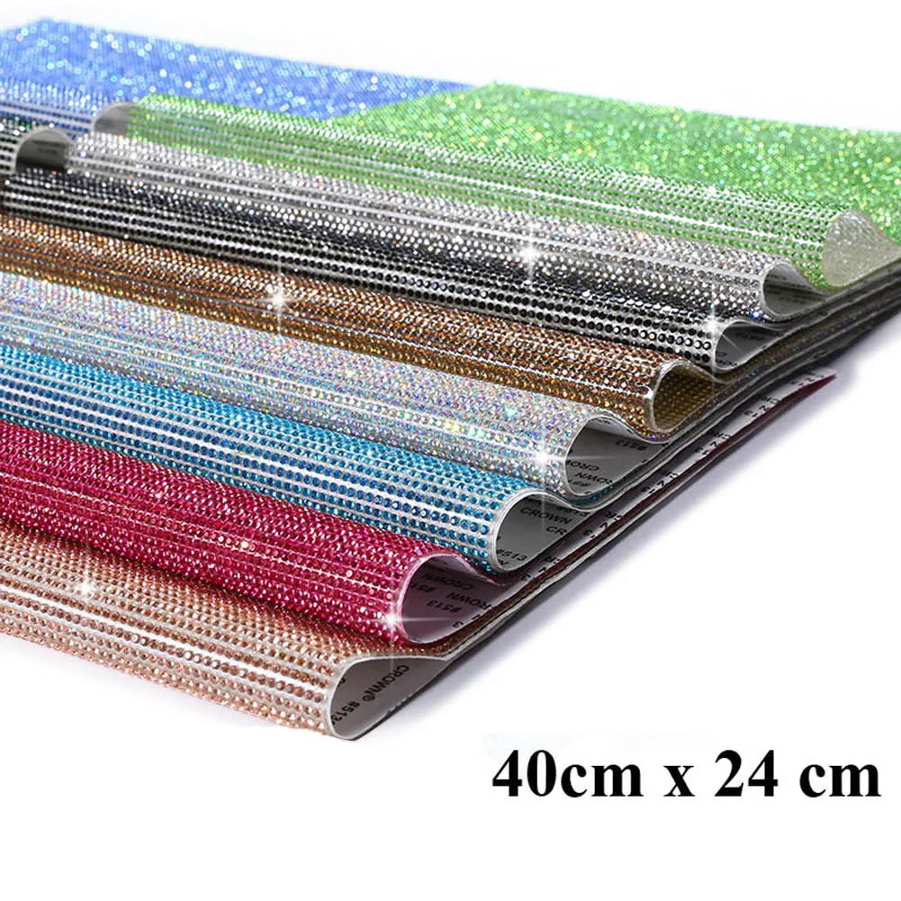 9 5 &quotx 16&quot Bling ослепительный бриллиантовый Кристалл Стразы самоклеющиеся
