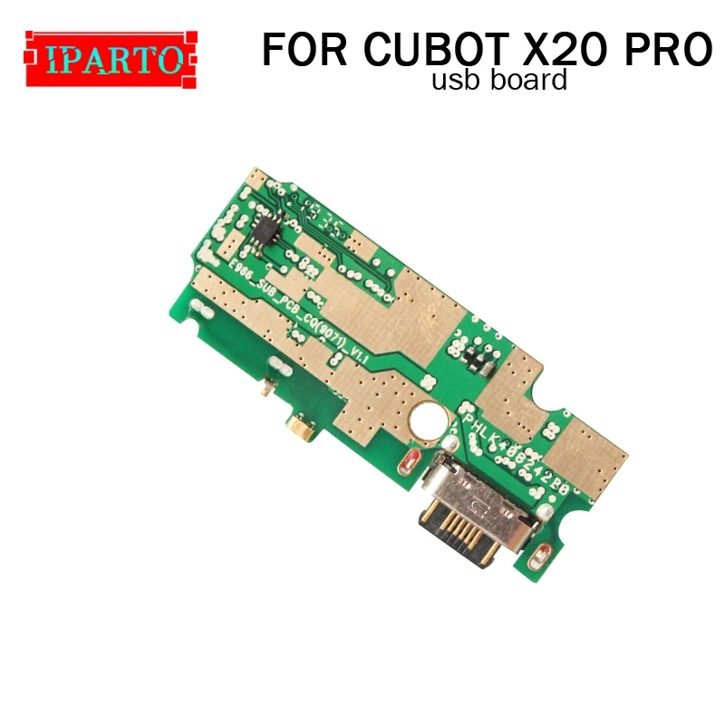 Usb плата CUBOT X20 PRO 100% оригинальная новая для usb подключения Замена платы аксессуары