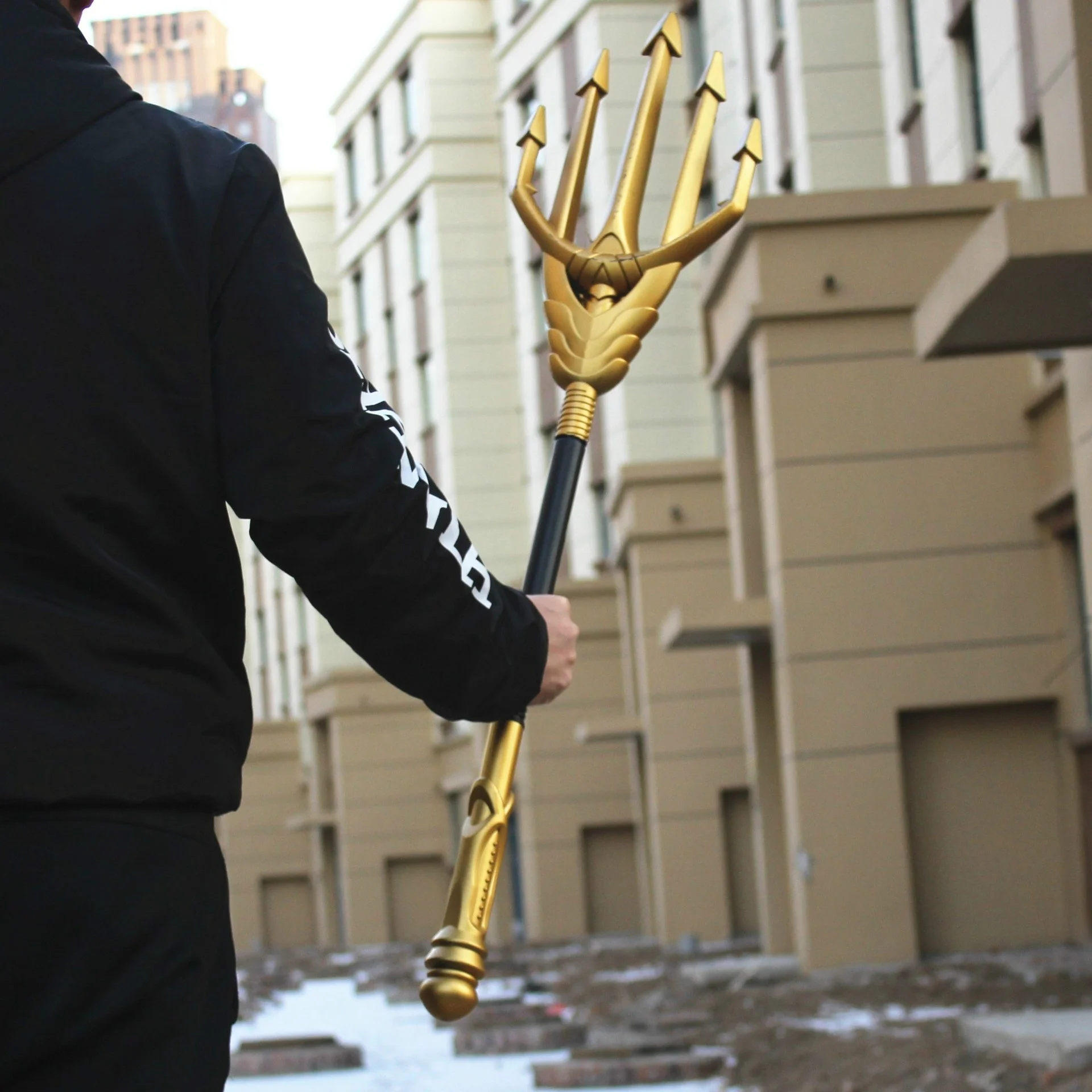 Супергерой Aquaman тризун Нептуна игрушка косплей оружие для косплея реквизит 165 см |