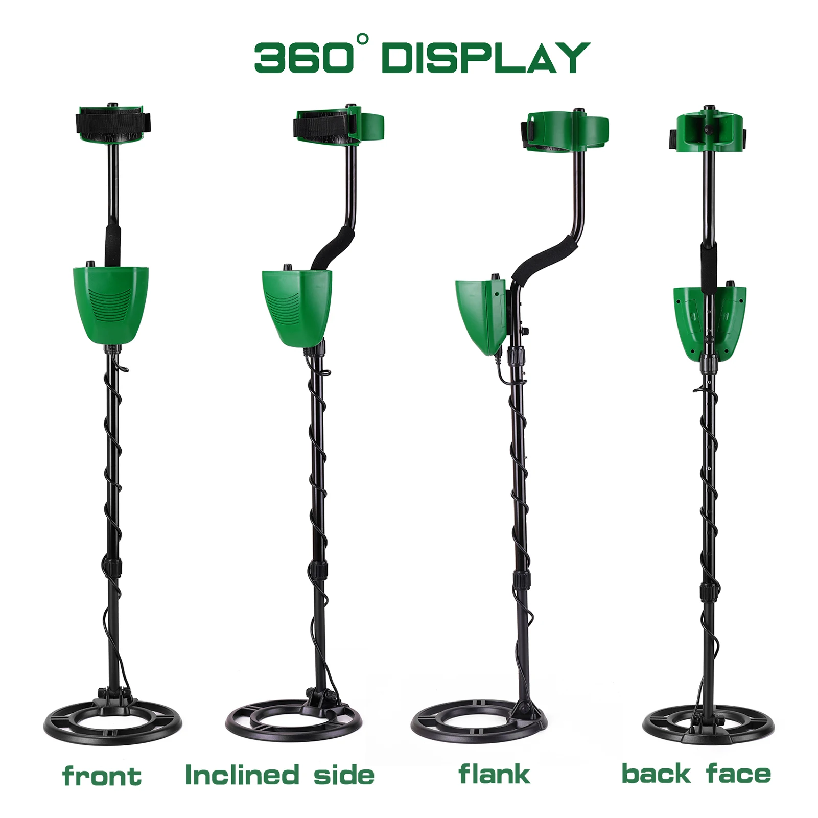 MD950 10 Inch Waterproof Search Coil LCD Display Screen Handheld Portable Metal Detector Easy Installation Detecting Tool | Инструменты