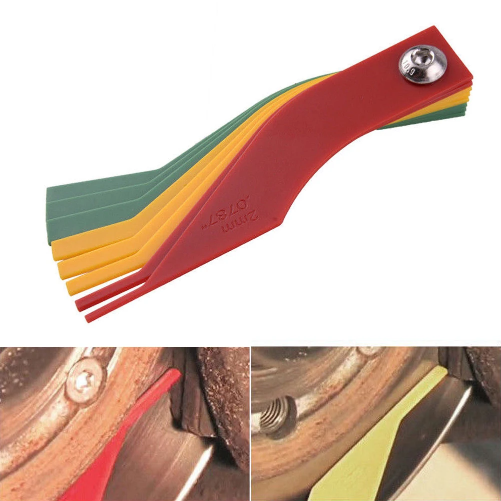 Профессиональный 8 в 1 Автомобильный тормозной колодки с щупом для подкладки| |